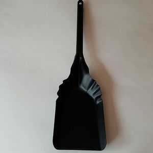 Fireplace Ash Shovel Hearth Pit Metal Black 19.5"